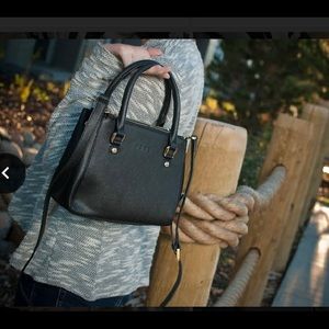 Saffiano leather small purse.